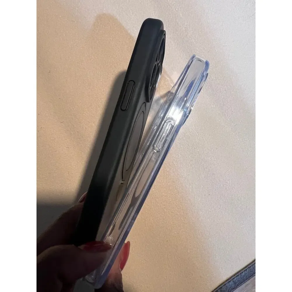 iPhone 15 Pro Phone Cases 2 total ( Black 1, Clear 1)